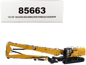 Cat Caterpillar 352 Demolition Hydraulic Excavator 1/50 By Diecast Masters 85663 - Picture 1 of 3