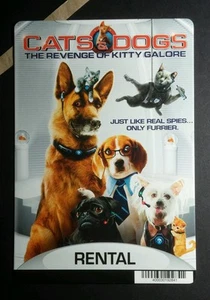 CATS & DOGS THE REVENGE OF KITTY GALORE MINI POSTER BACKER CARD (NOT A movie ) - Picture 1 of 1