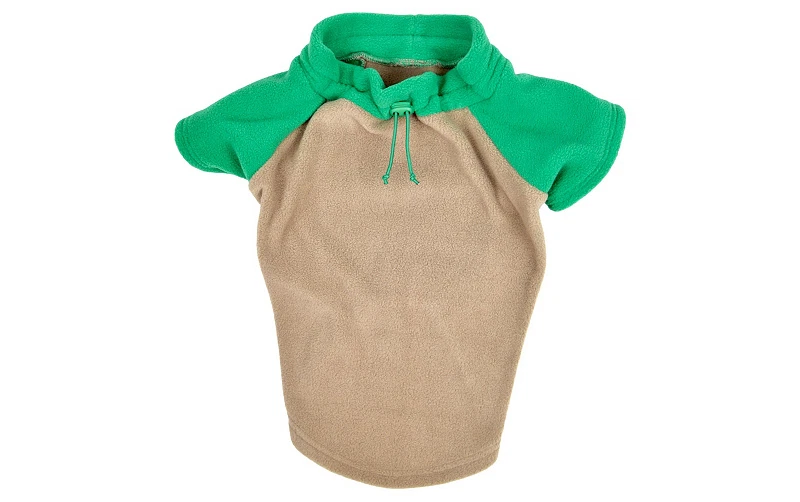 Martha Stewart Fleece Cinch Neck Pullover Dog Jacket