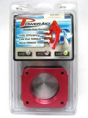 PowerAid Airaid Throttle Body Spacer 99-04 Ford F-150 Super Duty 5.4L 400-597 Foto 1 de 4