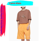 Calvin Klein Pride Relaxed Fit Monogram Logo Crewneck T-Shirt, Aztec, Sz L