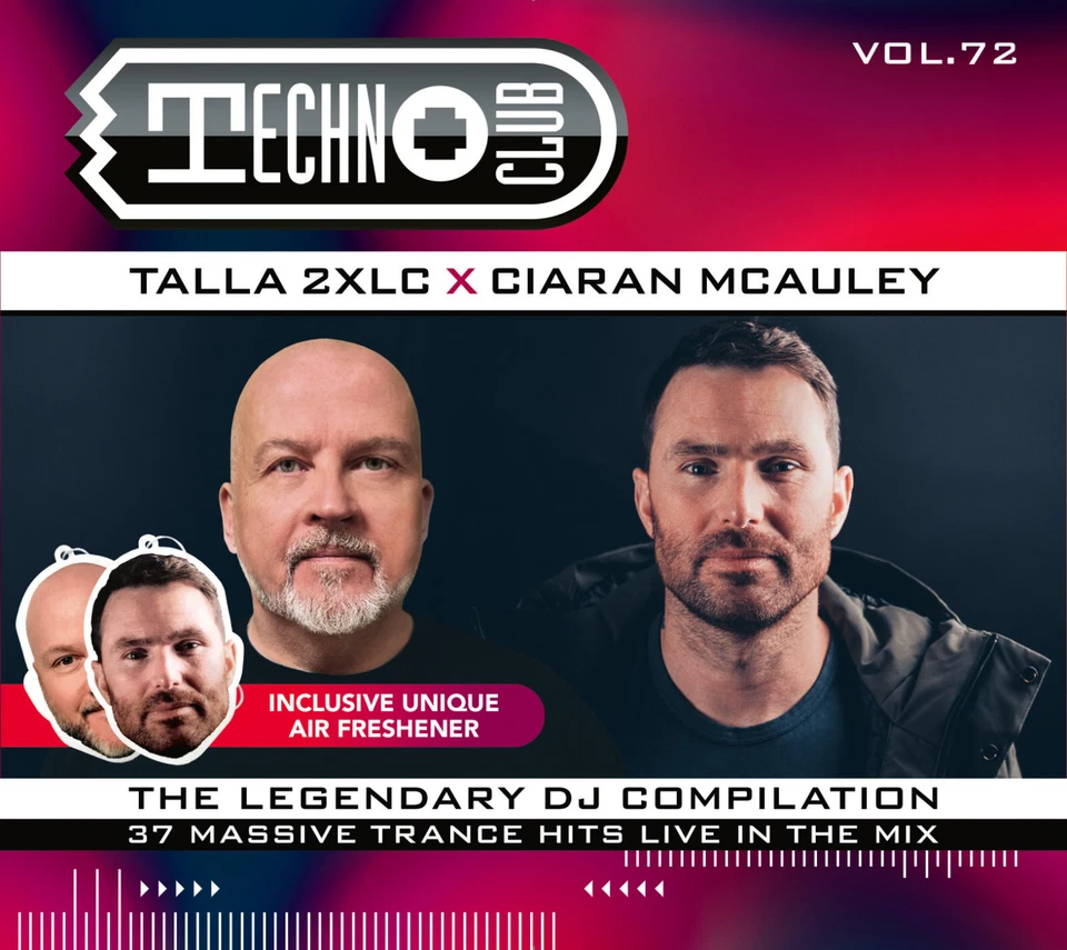 CD Techno Club Vol. 72 von Various Artists Talla 2XLC I Ciaran Mcauley 2CDs - Bild 1 von 1