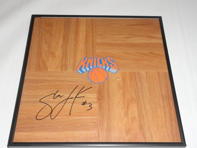 SHANE LARKIN FIRMADO ENMARCADO 12X12 PISO NEW YORK KNICKS AUTOGRAFIADO Foto 1 de 1
