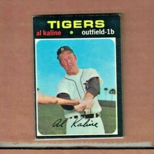 1971 Topps Baseball Al Kaline Detroit Tigers #180 - Bild 1 von 1