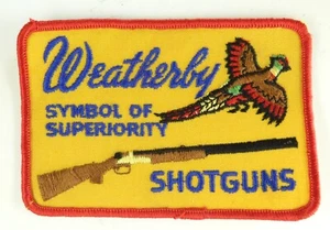 WEATHERBY SHOTGUNS "SYMBOL OF SUPERIORITY" HUNTING PATCH - Picture 1 of 2