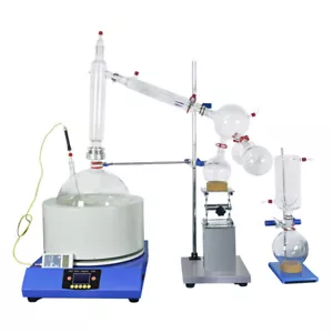 20L Lab Short Path Distillation Distiller Essential Oils Distillator Cold Trap - Picture 1 of 12