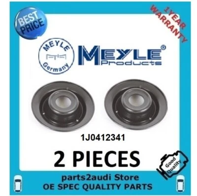 Front Upper Coil Spring Seats PAIR. 1J0412341 fits VOLKSWAGEN- AUDI , OES MEYLE — 第 1/2 张图片