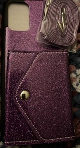 Asuwish Phone Case for Moto G9 Plus Purple - Picture 1 of 3