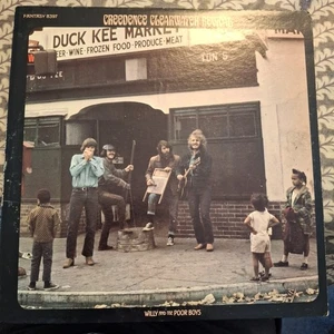CREEDENCE CLEARWATER REVIVAL "WILLY AND THE POORBOYS" USA VINYL LP 1969 VG+ - Picture 1 of 4