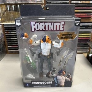Fortnite Meowscles Legendary Series Brawlers Epic Games Figure Jazwares Opened - Picture 1 of 9