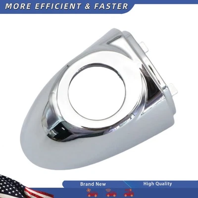 High-Quality Chrome Door Front Outer Handle Trim Molding Cap For Fiat 500X 16-21 Foto 1 de 4