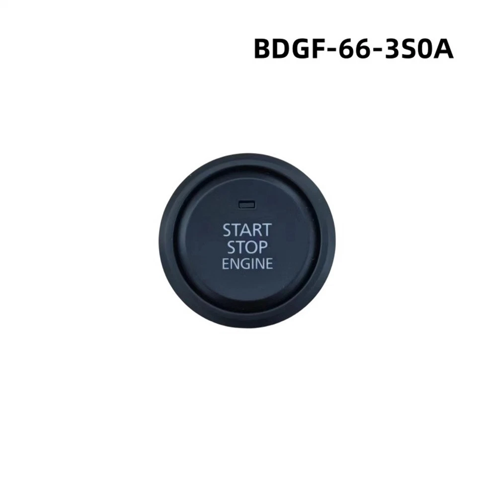 Ignition Start Switch Button BDGF-66-3S0A For Mazda 3 BP CX-30 CX-60 BDGF663S0A - Image 1 of 4