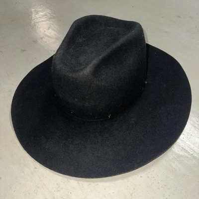 GOLDEN GATE HAT COMPANY Western Collection Snake River Wool USA Black Size M - Imagem 1 de 4