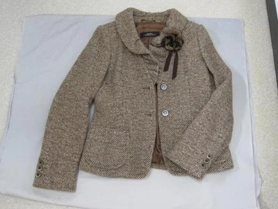 Elegante MAX MARA Tweed Chaqueta Con Bonus - Imagen 1 de 4