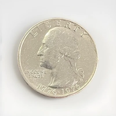 1976 P Washington Bicentennial Quarter - Condition Good - Image 1 of 2