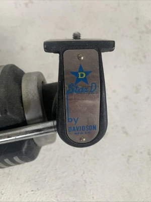 RARE VINTAGE - STAR D ALUMINUM DAVIDSON OPTRONICS PHOTO VIDEO CAMERA TRIPOD USA - Image 1 of 4