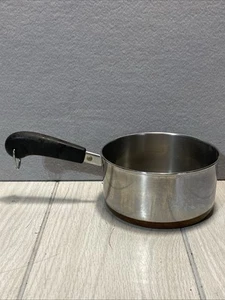 Revere Ware Topf 1 1/2 Quart Kochtopf ohne Deckel Kupferboden USA Vintage - Bild 1 von 7