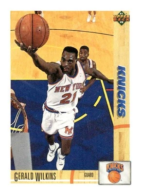 1991-92 Upper Deck #234 Gerald Wilkins - Image 1 of 2