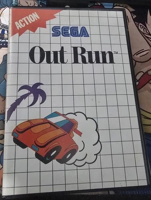 EXTREMELY RARE OUT RUN SEGA MASTER SYSTEM - Image 1 of 4
