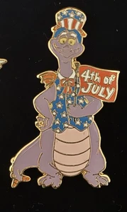 Walt Disney World FIGMENT 4th OF JULY Disney PIN TRADING PIN 2002 New On Card. - Picture 1 of 1