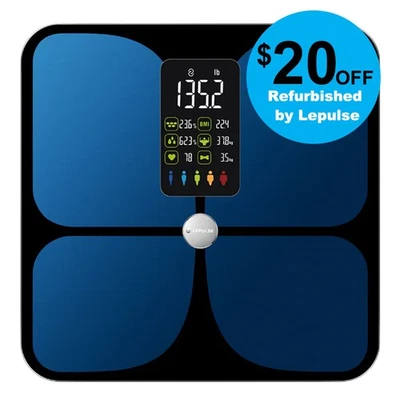 Digital Body Weight Bathroom Scale Body Fat Scale with Heart Rate, Cardiac index - Image 1 of 4