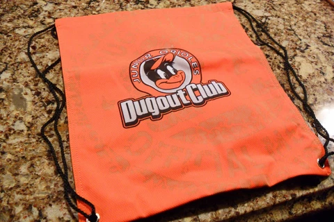 JUNIOR ORIOLES DUGOUT CLUB GAME BACK Cover