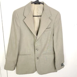 Van Huesen Blazer Womens 16 Sport Coat Taupe Three Button Career Professional - Picture 1 of 10