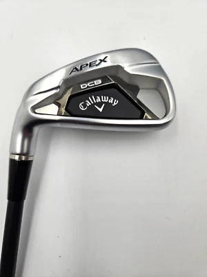 Ex Demo Callaway Apex DCB 7 Iron, Stiff Graphite Shaft, LEFT HANDED - Image 1 of 4