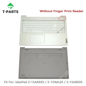 New For Lenovo IdeaPad 3-15IIL05 3-15IML05 3-15ADA05 Palmrest Upper Bottom Case - Picture 1 of 5