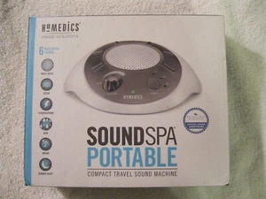 Portable Sound Spa by Homedics Sleep Solution compact size for travel or home - Picture 1 of 9