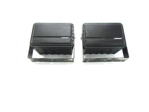 Pair of Bose 25 Surface Mount Speaker w/ Wall Mount Brackets - Picture 1 of 5