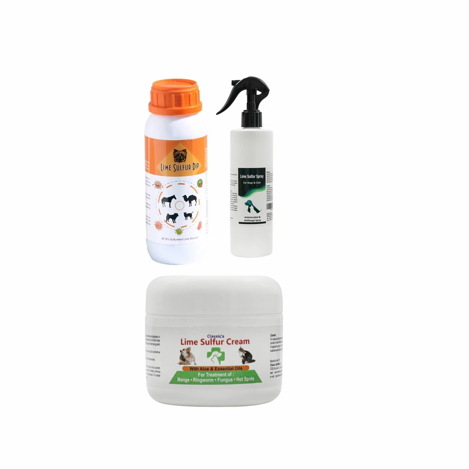 Kit - 4 cada uno de 8 oz Dip, 8 oz spray y 2 oz crema Foto 1 de 1