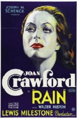 Rain DVD - Joan Crawford Walter Huston  dir.  Milestone Vintage Drama 1932 - Image 1 of 4
