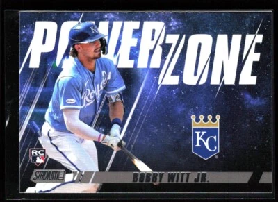 2022 Topps Stadium Club Power Zone Bobby Witt Jr Rookie Rc # 19 - Image 1 of 2