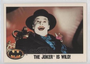 1989 Topps Batman Factory Set Glossy The Joker is Wild! #93 oi7