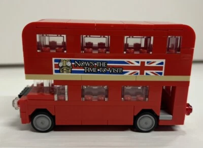 LEGO British Double Decker BUS Red London England Complete 40220 Vehicle  - Image 1 of 4