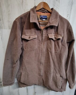 Chaqueta con Cremallera de Pana Trocelada Colección O'Neill Para Hombre Grande Marrón Forrada a Cuadros Foto 1 de 4