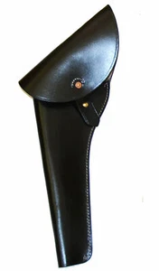 American Civil War Union Confederate Black Leather Holster Left Hand Draw New - Picture 1 of 4