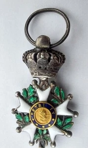 FRANCE IMPERIAL ORDER LEGION OF HONOUR SILVER, GOLD .HENRY IV . - Picture 1 of 7