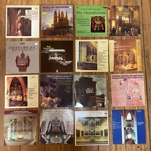 ORGEL ORGAN CLASSIC 22x LP Klassik Sammlung Collection Schallplatten - Picture 1 of 12