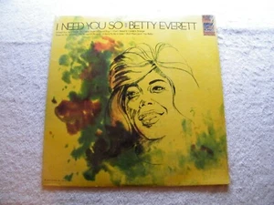 BETTY EVERETT - I Need You So - LP Vinyl SUNSET 5220 Sealed New - 1968 - Soul - Picture 1 of 5