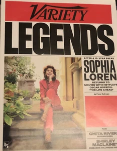Variety Magazine (Nov 2020) Sophia Loren - Variety Legends - Bild 1 von 1