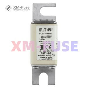 1 PIEZA Módulo Bussmann 170M2667 200A 690V Fusible Nuevo - Imagen 1 de 6