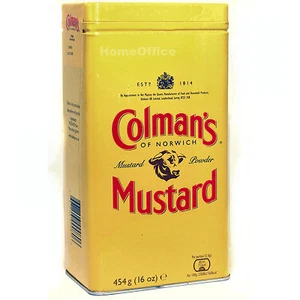 Tin Of Colemans Powder Mustard 454g - Picture 1 of 2