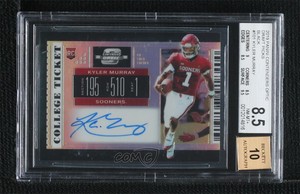 2019 Contenders Draft Picks Optic Black 1/1 Kyler Murray #101 Rookie Auto RC s5q