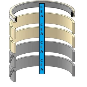 71400161 Var Cylinder Seal Kit Fits Fiat-Hitachi FH200 FH220-1-2 - Picture 1 of 1
