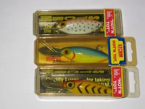 3 Different Storm Hot N Tot AH Tough Colors Rare Pre Rapala Made USA Lures NIB - Picture 1 of 6