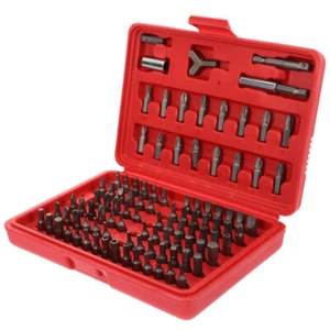 100 Pcs Batch Head Sleeve Precision Screwdriver Tools Repair Kit - Picture 1 of 12