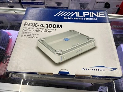 AMPLIFICADOR MARINO ALPINE PDX-4.100M 4 CANALES *CLÁSICO* Foto 1 de 3