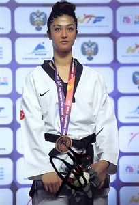 KUS AYDIN Nafia - TUR - Olympia 2024 - Taekwondo - BRONZE - 3.OS 24 - Foto - Bild 1 von 1